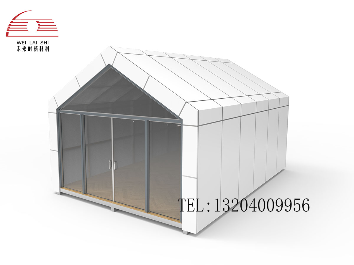 Aluminium veneer building